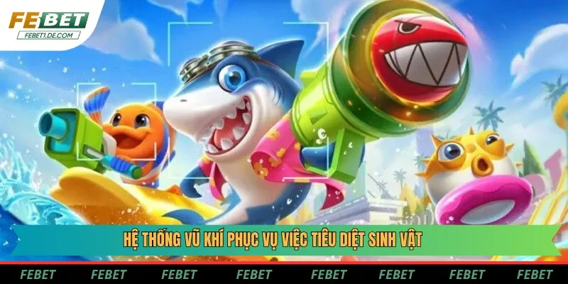 Hệ thống vũ khí phục vụ việc tiêu diệt sinh vật 