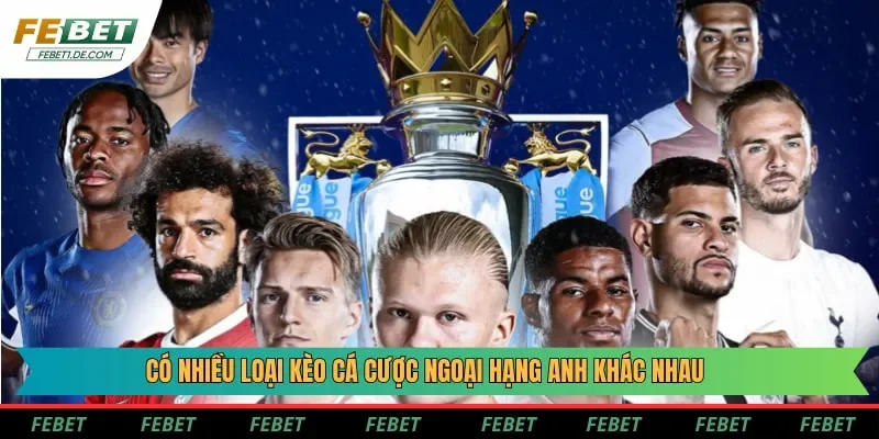 Có nhiều loại kèo cá cược Ngoại hạng Anh khác nhau Có nhiều loại kèo cá cược Ngoại hạng Anh khác nhau