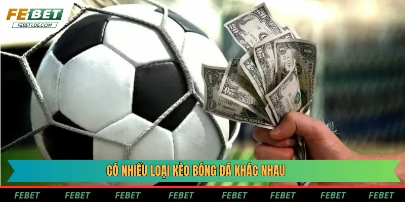 Có nhiều loại kèo bóng đá khác nhau Có nhiều loại kèo bóng đá khác nhau