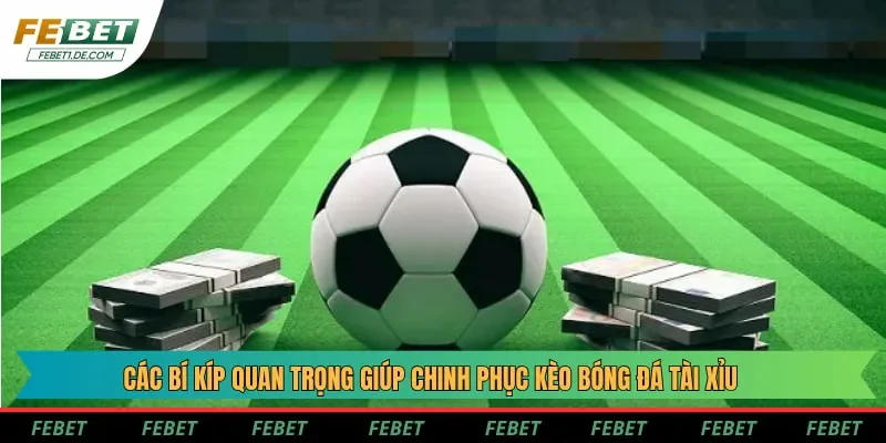 Các bí kíp quan trọng giúp chinh phục kèo bóng đá tài xỉu